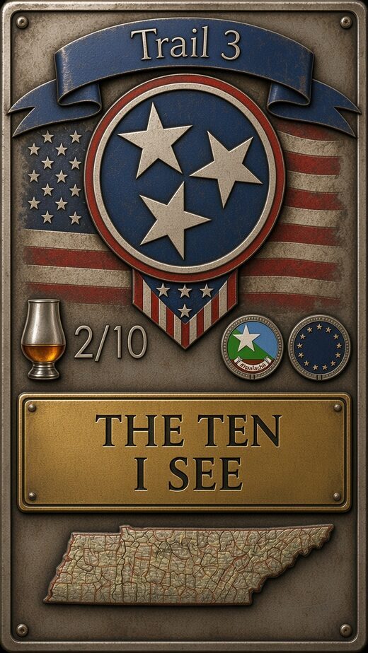 Whisk(e)y Wanderer regional trail badge 3