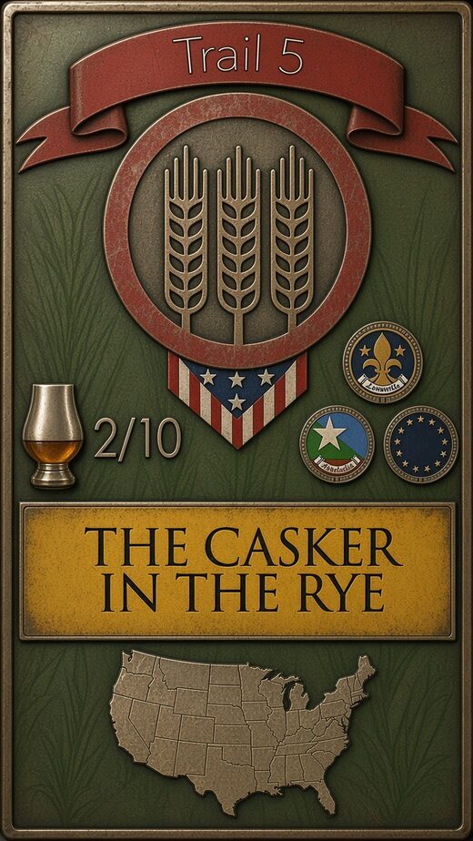 Whisk(e)y Wanderer regional trail badge 5