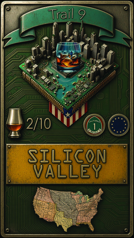 Whisk(e)y Wanderer regional trail badge 9